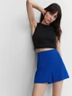 Шорты женские Mango Fica 47029028-55 L Чернильно-синие (8445922456757) - изображение 3