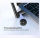 Bluetooth-адаптер Ugreen CM749 USB v5.4 зовнішня антена 120 м, 5 пристроїв, для Windows Чорний (35059) - зображення 12