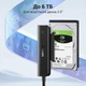 Адаптер Ugreen CM321 USB-C - SATA III для 2.5" HDD/SSD 5 Гбит/с UASP 50 см Черный (70610) - изображение 7