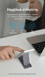 Подставка настольная Vention для телефона и планшета 4.7-12.9 дюймов алюминиевая складная 6.3 мм Зеленый (KCXG0) - изображение 6