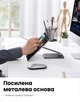 Подставка для планшета и телефона Ugreen LP134 настольная алюминиевая складная 4-12.9 дюймов Серый (40393) - изображение 5