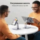Подставка настольная Ugreen LP675 для планшета и телефона 4.7-12.9" алюминиевая складная Серый (15414) - изображение 7