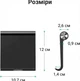 Подставка для телефона и планшета Ugreen LP115 4.7-12.9 дюймов, складная, 0-100° Черный (50748) - изображение 2
