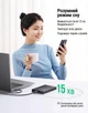 Зовнішня кишеня для HDD/SSD Ugreen CM471 2.5" USB 3.0 - SATA III 5 Гбіт/с 6 ТБ UASP вбудований кабель Чорний (30719) - зображення 12