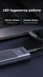 Кишеня для SSD Ugreen CM559 M.2 NVMe SATA USB-C 3.2 Gen 2x2 20 Гбіт/с Сірий (35576) - зображення 6