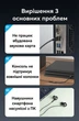 Внешняя звуковая карта Vention USB - 3.5 мм TRRS 1 м Hi-Fi 96кГц/24бит DSP OMTP/CTIA Черный (CVEBF) - изображение 3