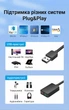 Внешняя звуковая карта Vention USB 2.0 - 2x3.5 мм 1 м Черный (CDYBF) - изображение 8