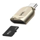 Кардридер Ugreen CM331 USB-C - Micro SD USB 3.0 5 Гбит/с OTG Золотистый (80124) - изображение 1