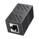Соединитель Ugreen NW114 RJ-45 Cat7/Cat6 1 Гбит/с Экранированный Черный (20390) - изображение 1