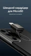 Кардрідер Vention USB-C - MicroSD OTG 512 ГБ Сірий (CLMH0) - зображення 2