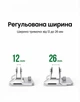 Вертикальная подставка для ноутбука Ugreen LP258 один слот алюминиевая 12-26 мм Серый металлик (20471) - изображение 7