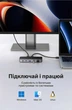 USB-переключатель Ugreen CM662 2 входа 4 выхода USB 3.0 3xUSB-A + 1xUSB-C 5 Гбит/с с пультом Серый (15705) - изображение 3