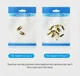 Конектор Vention Cat.8 FTP RJ45 2 шт 40 Гбіт/с металевий корпус 22-26AWG 50U Золотистий (IDHR0-2) - зображення 6