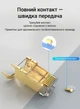 Конектор Vention Cat.8 FTP RJ45 2 шт 40 Гбіт/с металевий корпус 22-26AWG 50U Золотистий (IDHR0-2) - зображення 9