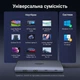 USB-хаб Ugreen CM639 10-в-1 USB-C > 2xHDMI 4K 60Hz, PD 100W, RJ45, USB 3.2 10 Гбіт/с, SD/TF Сірий (45380) - зображення 8