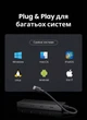 USB-хаб Ugreen CM806 Type-C на 2xUSB-A + 2xUSB-C USB 3.2 Gen 2 10 Гбіт/с OTG 15 см Темно-сірий (35583) - зображення 11