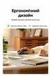 Мышь беспроводная Ugreen M511 2.4 ГГц эргономичная бесшумная 1600 DPI 6 кнопок Черный (45012) - изображение 4