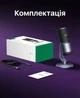 Микрофон Ugreen CM769 USB-C Конденсаторный 24 бит 96 кГц RGB Шумоподавление Серый (35629) - изображение 5