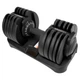Гантеля з регульованою вагою Cornix 2.5-24 кг XR-0405 Black - зображення 1