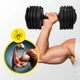 Гантеля з регульованою вагою Cornix 2.5-24 кг XR-0405 Black - зображення 3