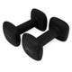 Гантели виниловые Cornix Square 2 x 3 кг XR-0408 Black - изображение 7