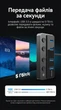 USB-хаб Vention 4 порти USB 3.0 з вимикачами, додаткове живлення USB-C 1 м Чорний (CHWBF) - зображення 4
