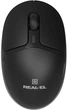 Мышь Real-El RM-335W Wireless Black (EL123200055) - изображение 1