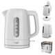 Електрочайник Adler AD 1380 white, 1.0L, STRIX, 2200 Вт - зображення 1