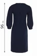 Жіноча святкова сукня із защипами LadyLike 44 Темно-синій (ll2204220063380) - изображение 3