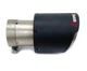 Насадка наконечник глушника Akrapovic AK76-114 d76мм L200мм зовн d114мм на вихлопну трубу SV0653 - зображення 2
