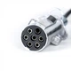 Спиральный кабель прицепа со штекерами 7 PIN N Type KAMAR E1202 (ISO 1185) 24V металл 3,8 м - изображение 2