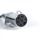 Спиральный кабель прицепа со штекерами 7 PIN N Type KAMAR E1202 (ISO 1185) 24V металл 3,8 м - изображение 3