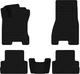 EVA килимки EVAtech в салон авто для X-Trail (T31) Restyling Nissan 2010-2015 2 покоління SUV EU Крапля Чорні (NS1984CDO5LA3KBB) - зображення 1