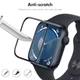 Протиударне захисне скло SoftGlass Full Cover PMMA для Apple Watch Series 11 42mm, Black - зображення 2