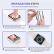 Чохол із захисним склом Protective Cover with Glass для Apple Watch Series 11, 46mm silver - зображення 2