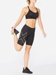 Велосипедки женские 2XU Light Speed Mid-Rise CompShort WA6593b_BLK/GRF S Черные (9336340663522) - изображение 4