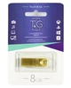 Флеш накопитель USB 8Gb T&G Metal TG117, Gold, USB 2.0 (TG117GD-8G) - изображение 1