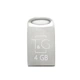 Флеш накопичувач USB 4Gb T&G Metal TG105, Silver, USB 2.0 (TG105-4G) - зображення 3