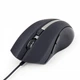 Мышь Gembird MUS-GU-02, Black, USB, лазерная, 800/1200/1600/2400 dpi, 6 кнопок, 1.8 м - изображение 1