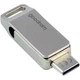 Флеш накопитель USB 32Gb Goodram ODA3, Silver, Type-C / USB 3.2 Gen 1 (ODA3-0320S0R11) - изображение 1