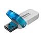 Флеш накопитель USB 64Gb ADATA UV240, White/Blue, USB 2.0 (AUV240-64G-RWH) - изображение 2
