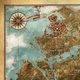 Постер Ведьмак 3, карта, Witcher 3: Wild Hunt, RPG, A3 42×28 см (id7239) - изображение 3