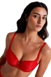 Бюстгальтер push-up Aubade 75C Червоний (129087) - зображення 2