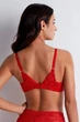 Бюстгальтер push-up Aubade 75C Червоний (129087) - зображення 3
