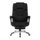 Офісне крісло GT Racer B-2514 Black (B-2514 Fabric Black) - зображення 2