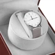 Скринька для підзаводу годинника Віндер тайммувер Watch Winder (Коричневий з сірим) - зображення 9