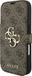 Чохол-книжка Guess Book 4G Metal Logo для Apple iPhone 17 Pro Brown (GUBKP17L4GMGBR) - зображення 2