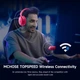 Наушники MCHOSE V9 PRO Rose Беспроводная Игровая Гарнитура, Радиоканал/Bluetooth/3.5мм. Съемный Микрофон, RGB Подсветка, 7.1 Аккумулятор 250 Часов. PC/PS4/PS5/Switch/Xbox - изображение 5