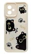 Чохол Shock Case Print для Motorola G54 бампер силіконовий бежевий з малюнком котики - зображення 1