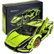 Конструктор Technic Lamborghini Sian FKP 37 Автомобиль Суперкар Ламборгіні Сіан салатовий - зображення 1